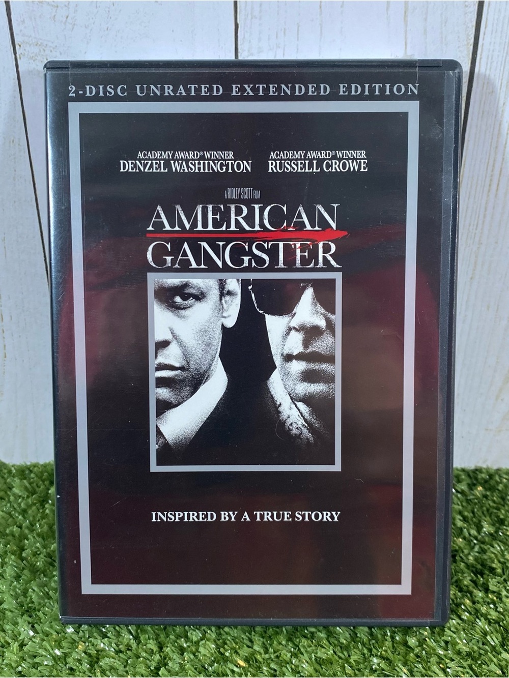 American Gangster DVD featuring Denzel Washington Russell Crowe Widescreen